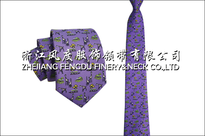 2019春夏新款印花仿絲商務(wù)領(lǐng)帶 FDMP1871